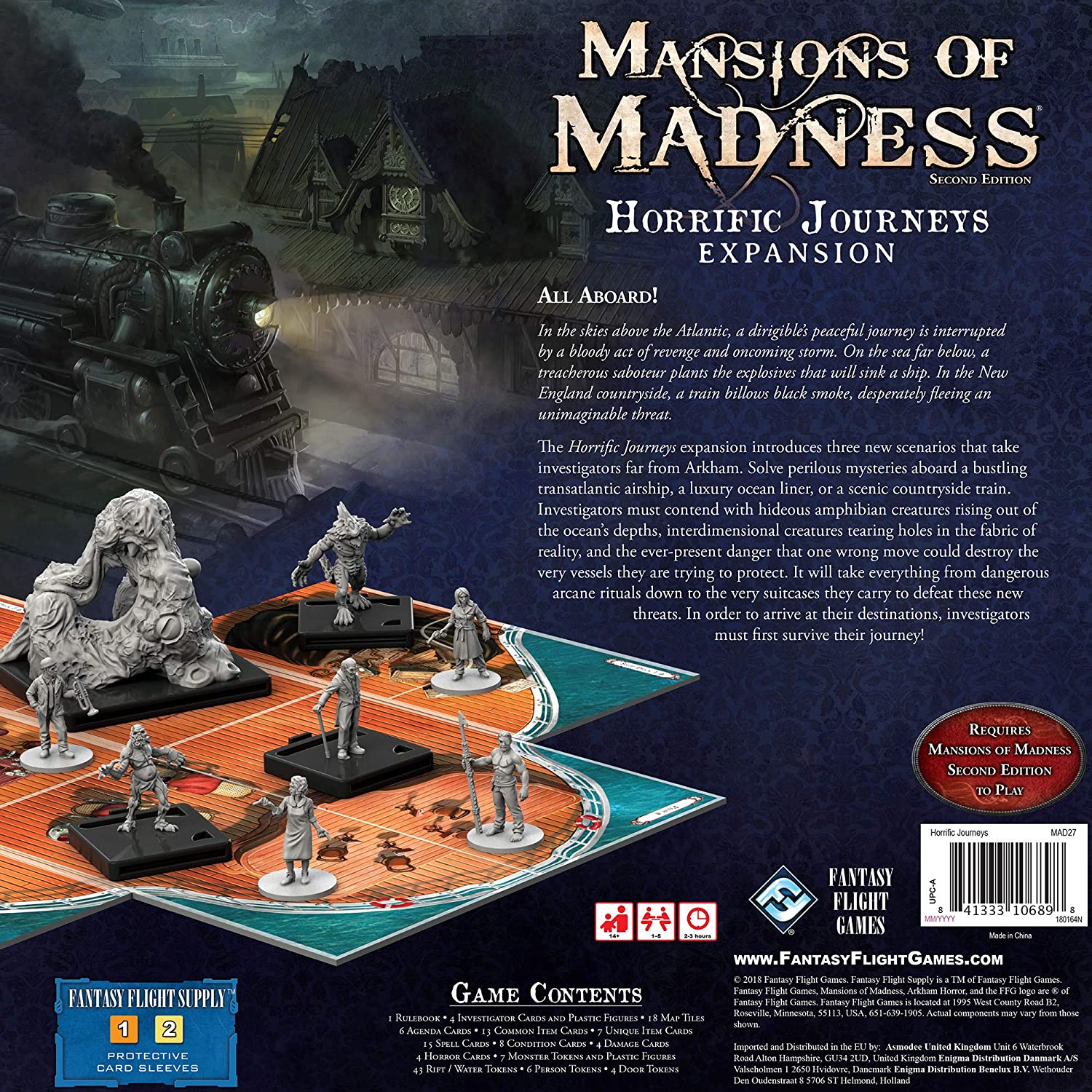 Mansions of Madness : Second Edition - Horrific Journeys Expansion